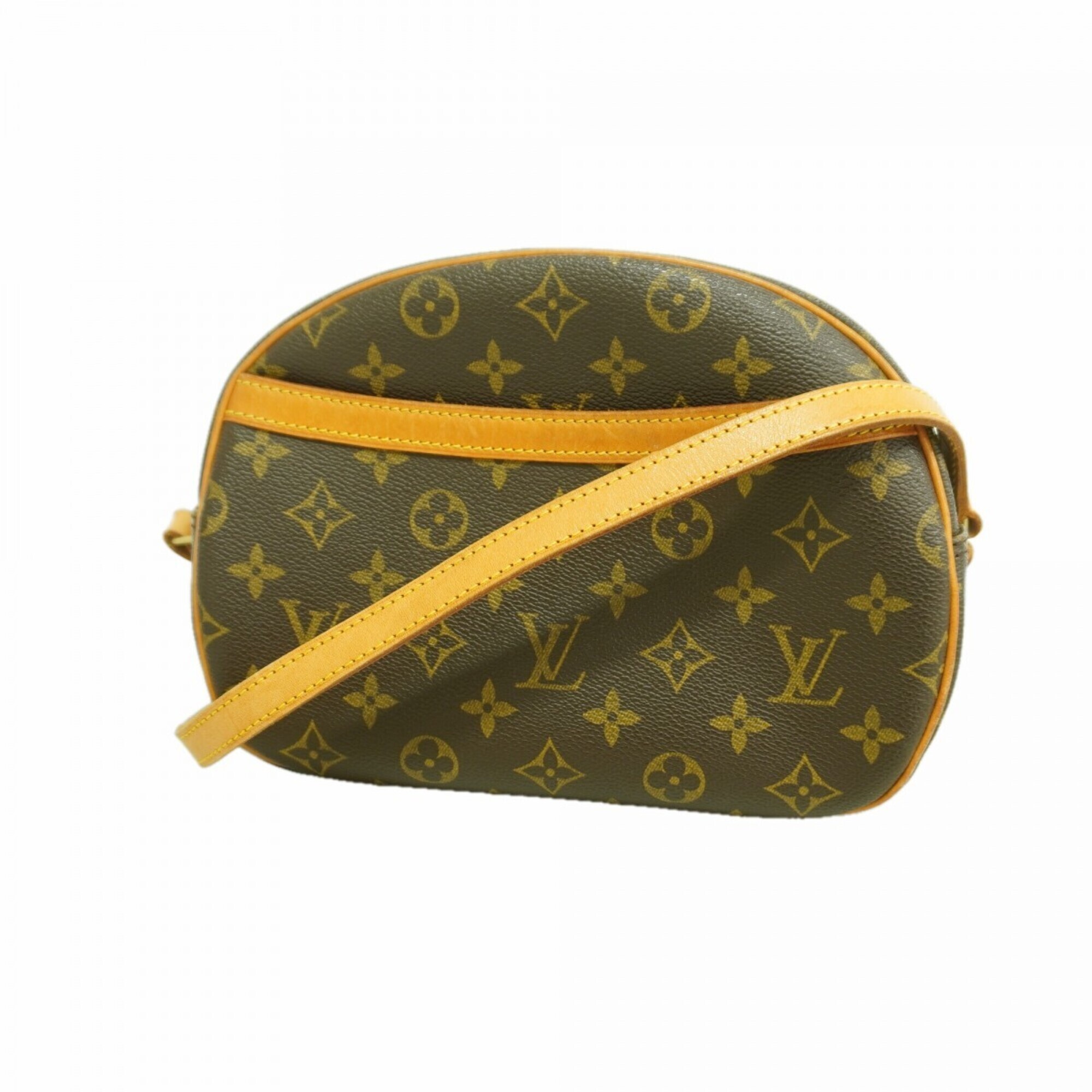 Louis Vuitton Monogram Blois Shoulder Bag M51221 Brown Women's